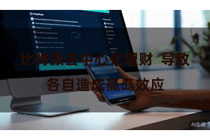 比特派去中心化理财  导致各自造成孤岛效应